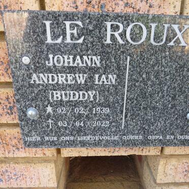 ROUX Johann Andrew Ian, le 19369-2022