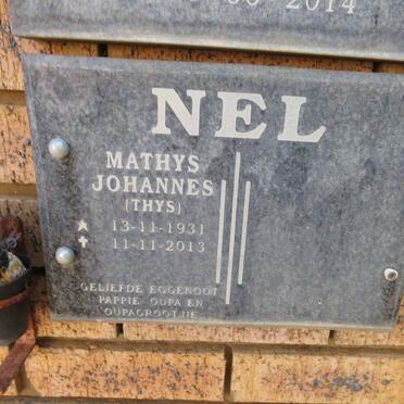 NEL Mathys Johannes 1931-2013