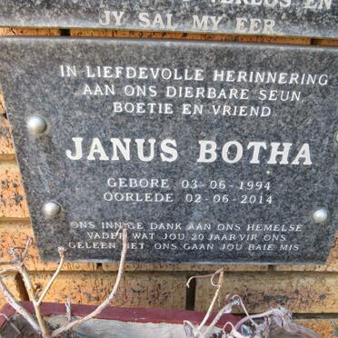 BOTHA Janus 1994-2014