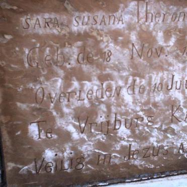 THERON Sara Susana 1899-1902