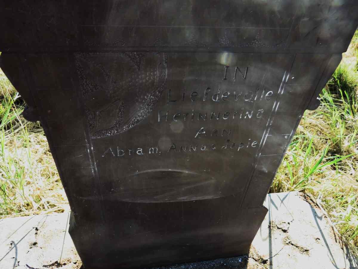 ? Abram :: ? Anna :: ? Japie