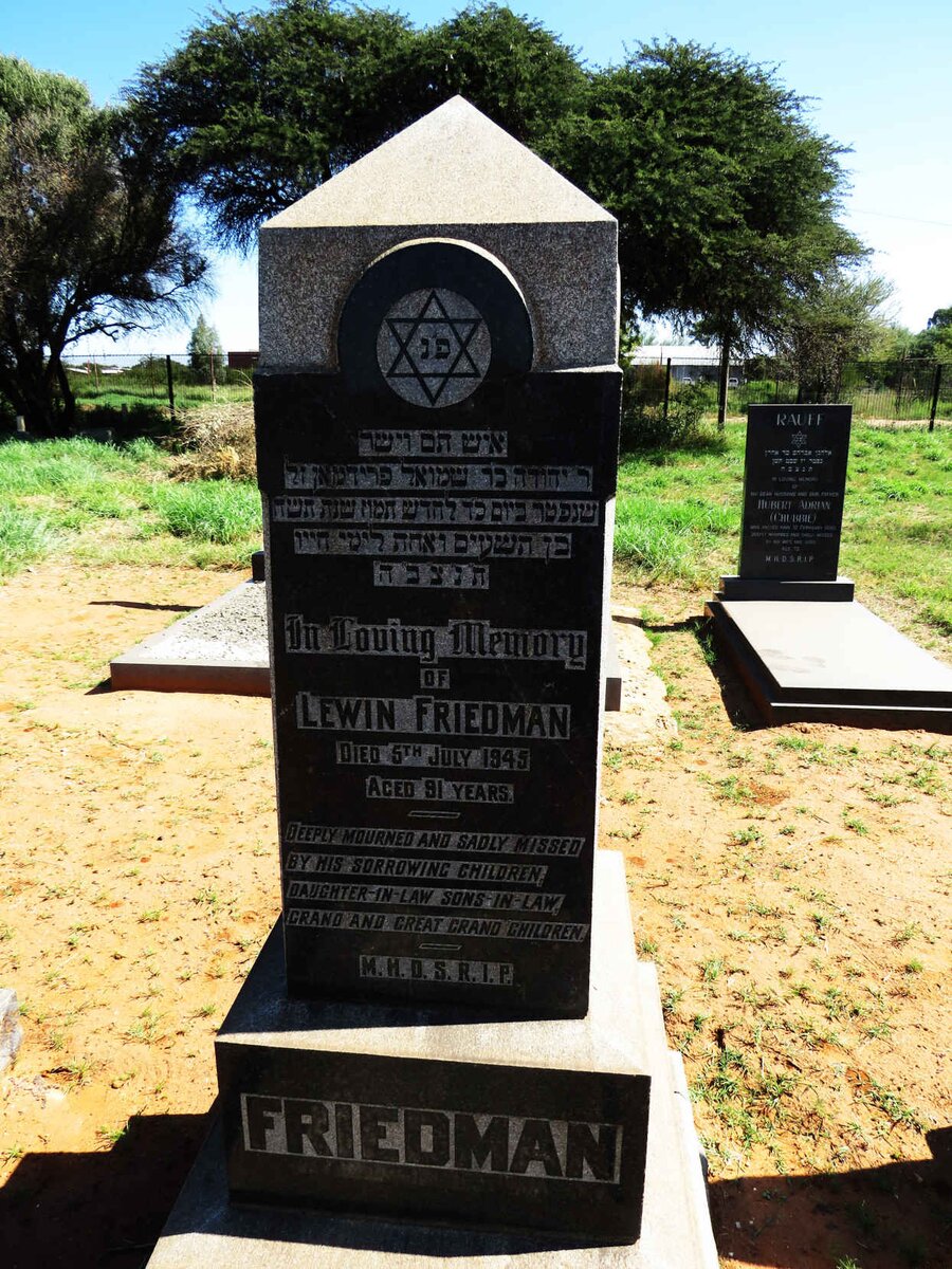 FRIEDMAN Lewin -1945