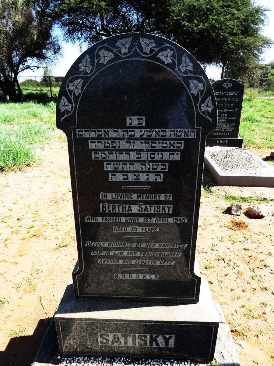 SATISKY Bertha -1945