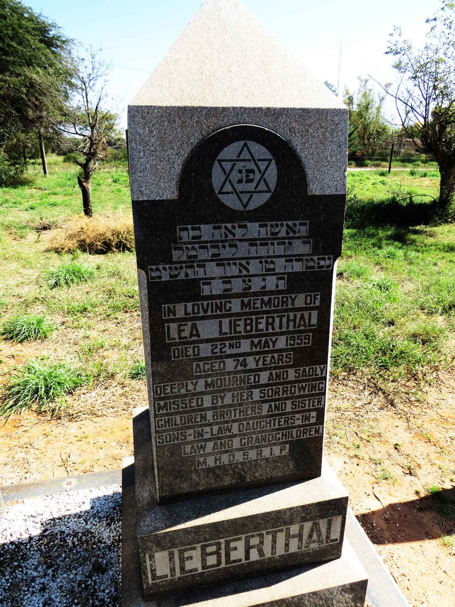 LIEBERTHAL Lea -1959