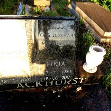 ACKHURST Faan 1929-2001 & Pieta 1933-2017_3
