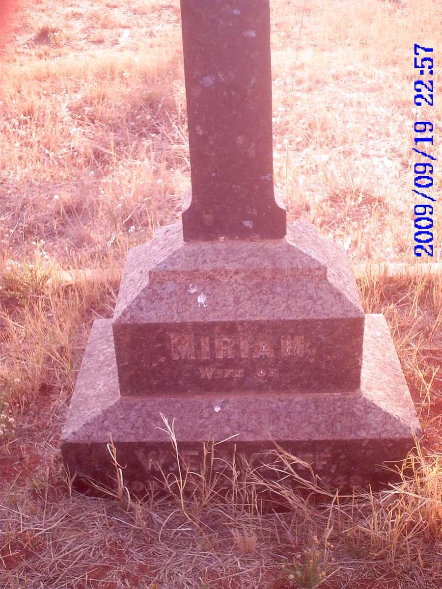 AYLIFE Miriam 1848-1897