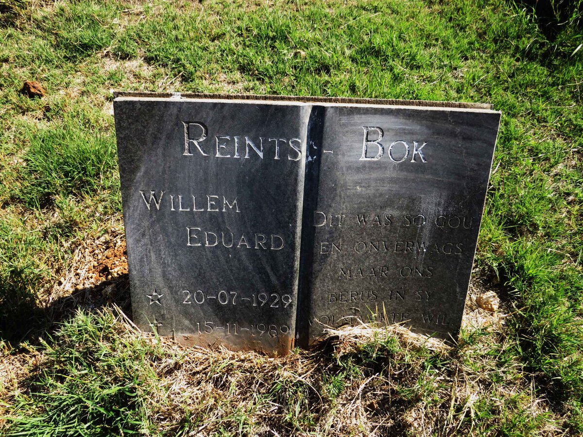 BOK Willem Eduard, REINTS-  1929-1989