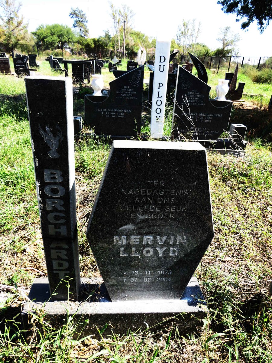 BORCHARDT Mervin Lloyd 1973-2004