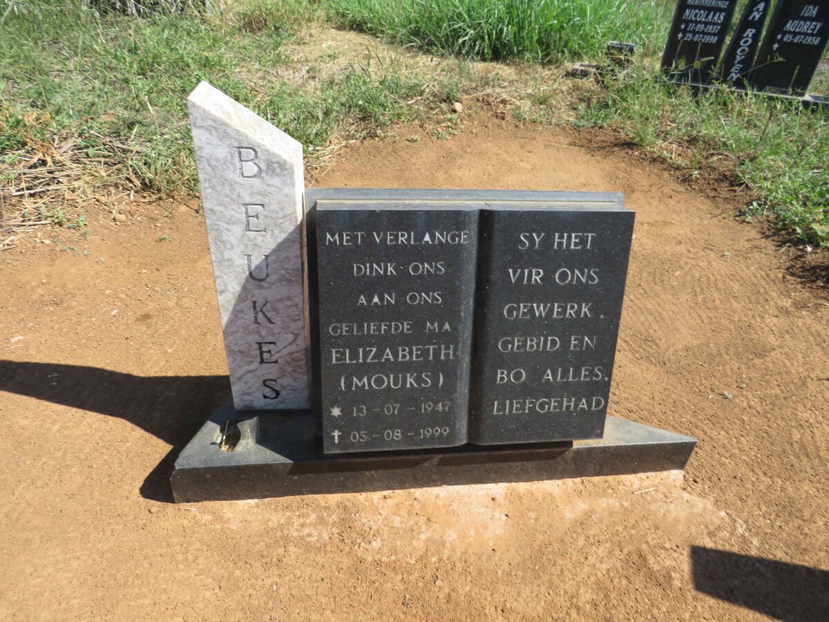 BEUKES Elizabeth 1947-1999