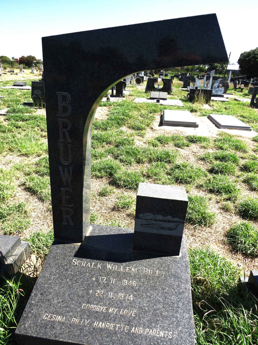 BRUWER Schalk Willem 1946-1974 