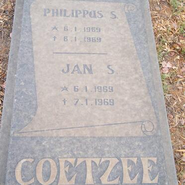 COETZEE Philippus S. 1969-1969 ::  COETZEE Jan S. 1969-1969
