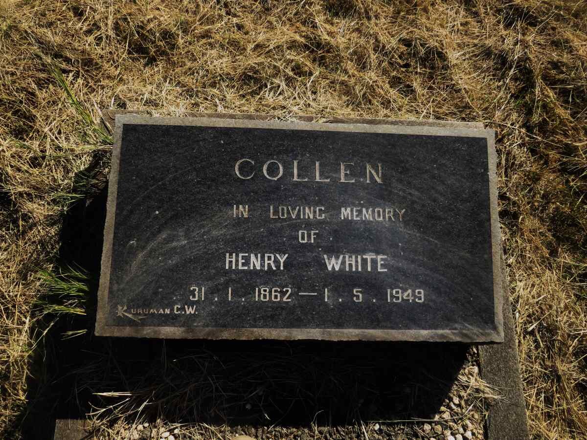 COLLEN Henry White 1862-1949