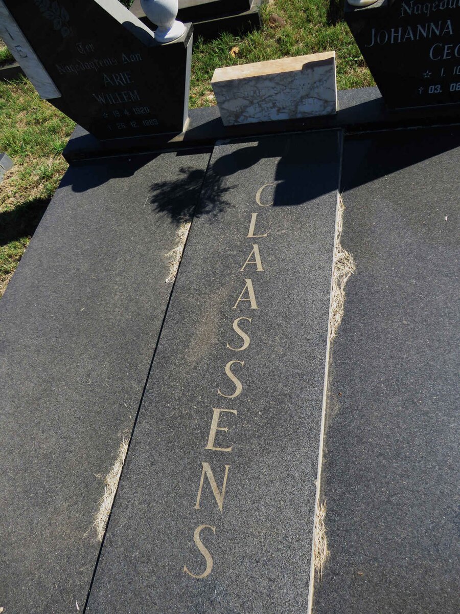 CLAASSENS Arie Willem 1920-1989 & Johanna Adriana Cecilia 1926-2022_1
