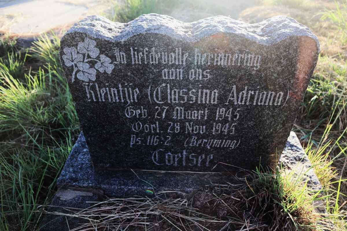 COETSEE Classina Adriana 1945-1945