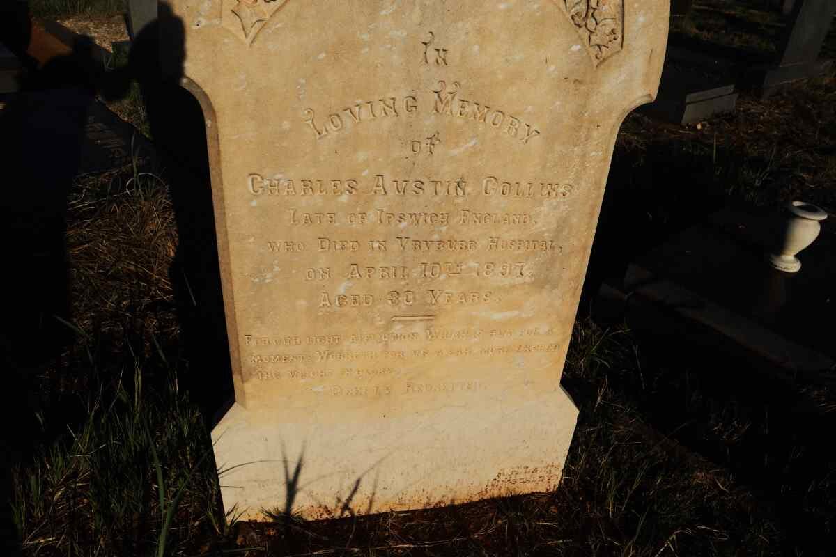 COLLINS Charles Austin -1897