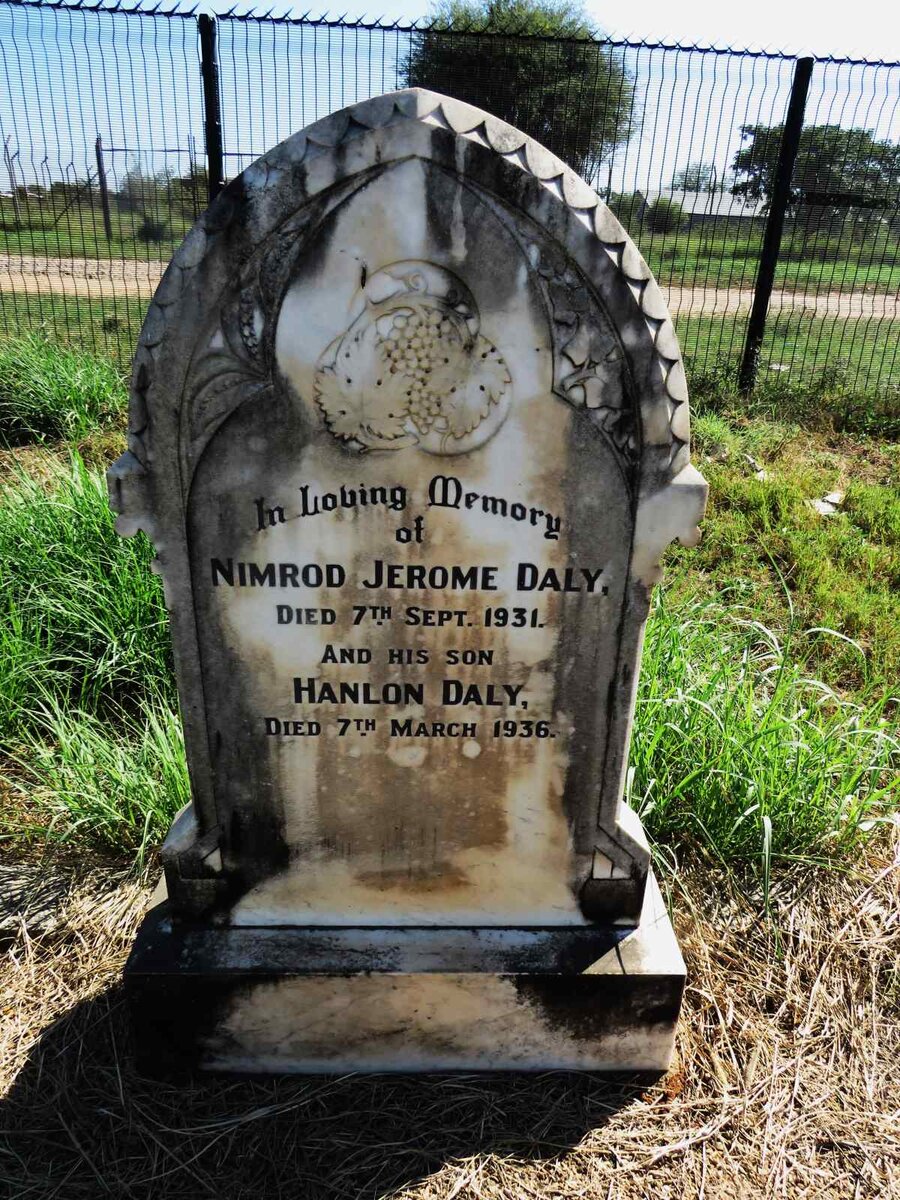 DALY Nimrod Jerome -1931 :: DALY Hanlon -1936