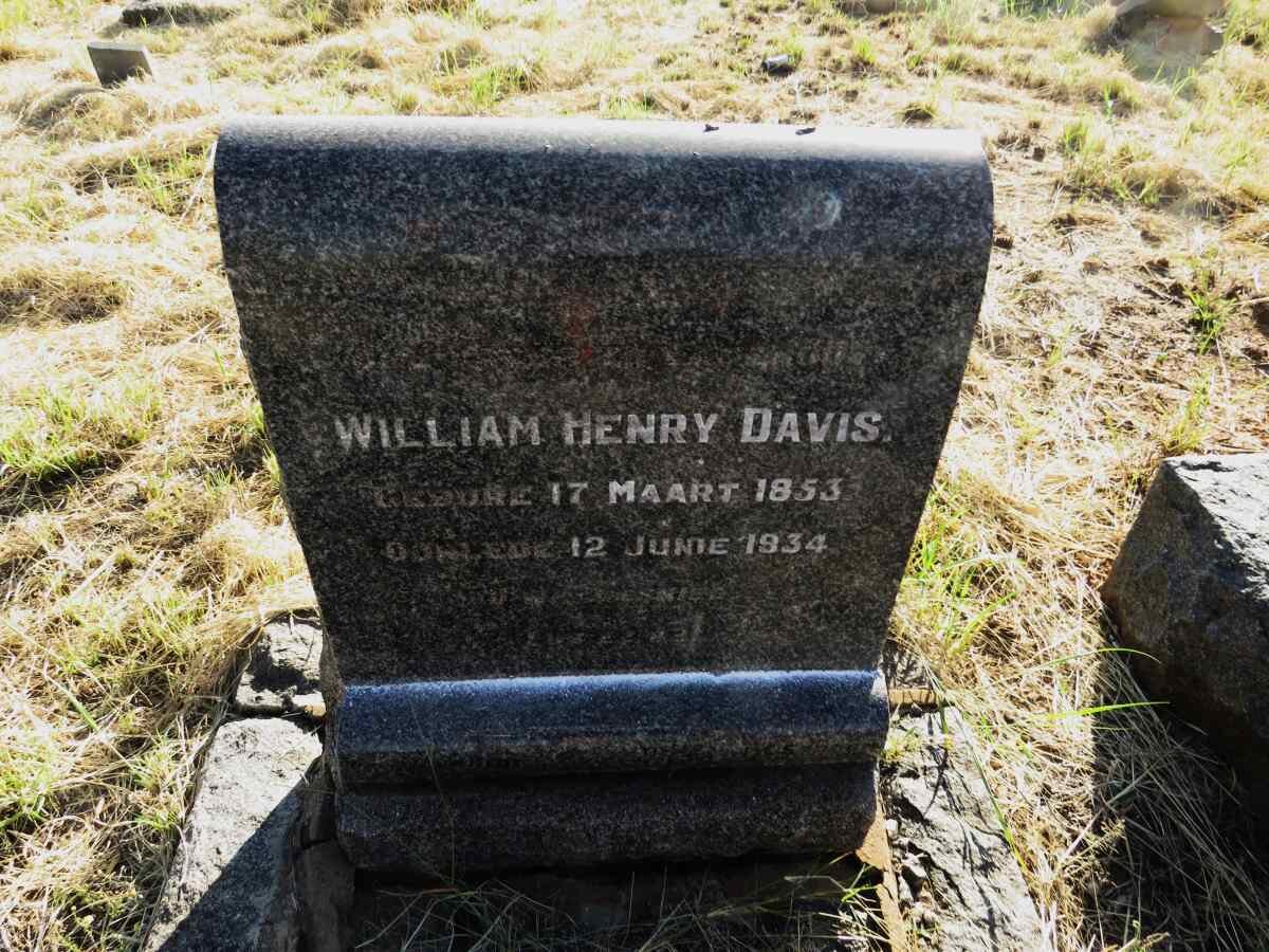 DAVIS William Henry 1853-1934