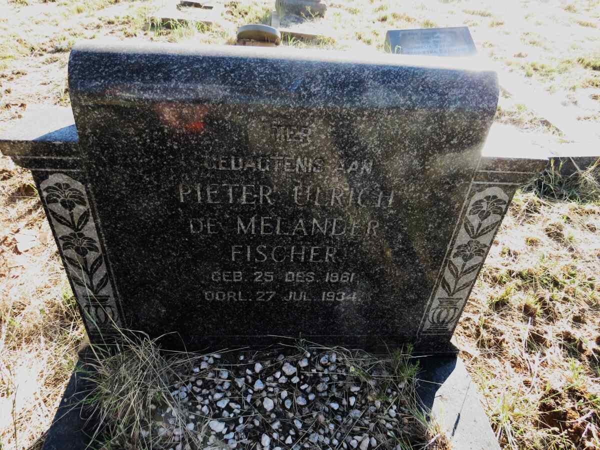 FISCHER Pieter Ulrich de Melander 1861-1934 