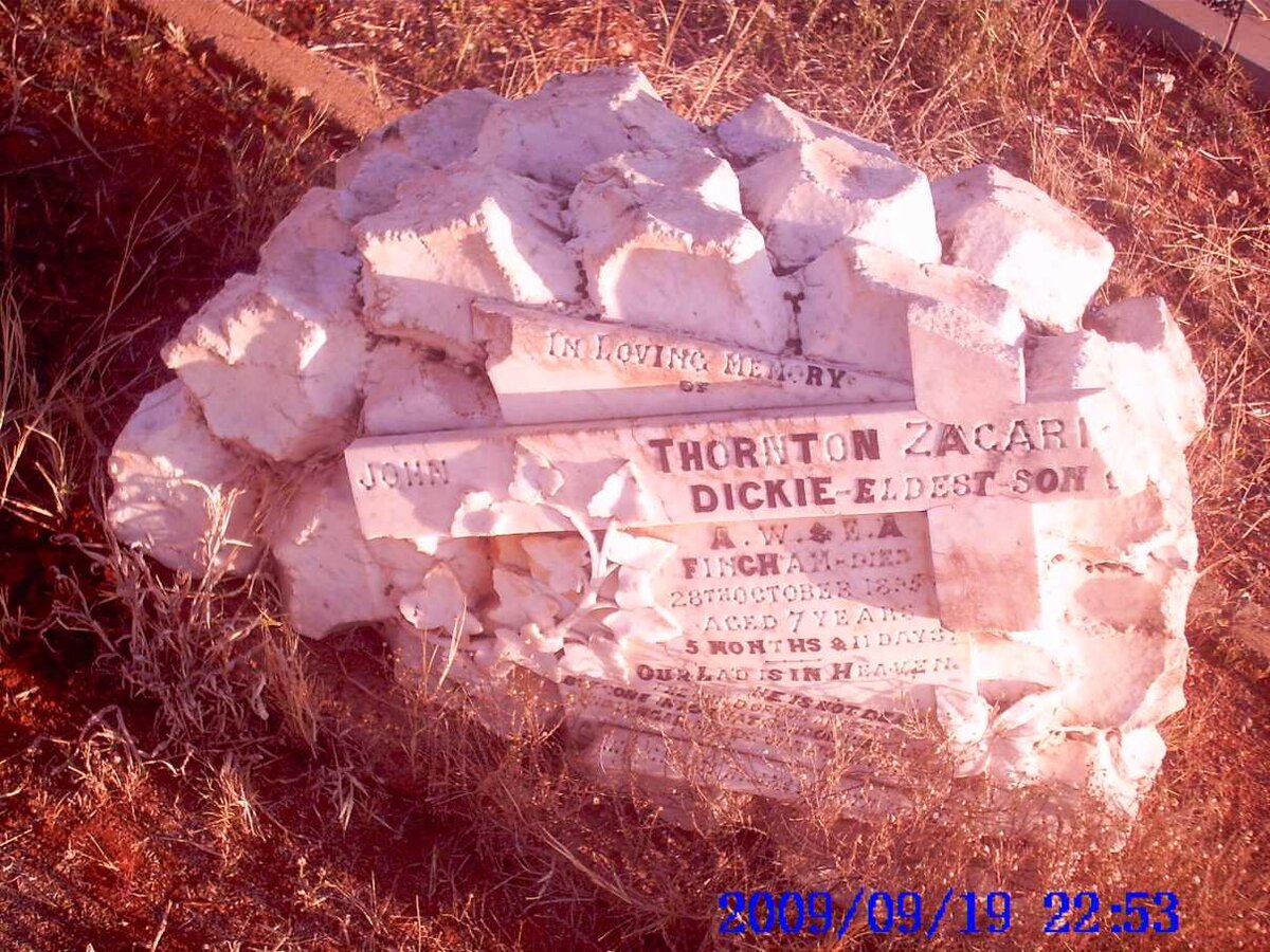 FINCHAM John Thornton Zacari...?  -1895