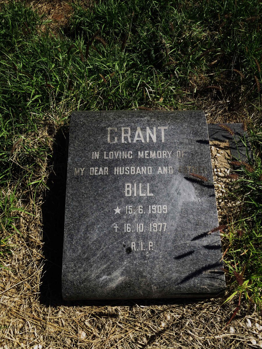 GRANT Bill 1909-1977