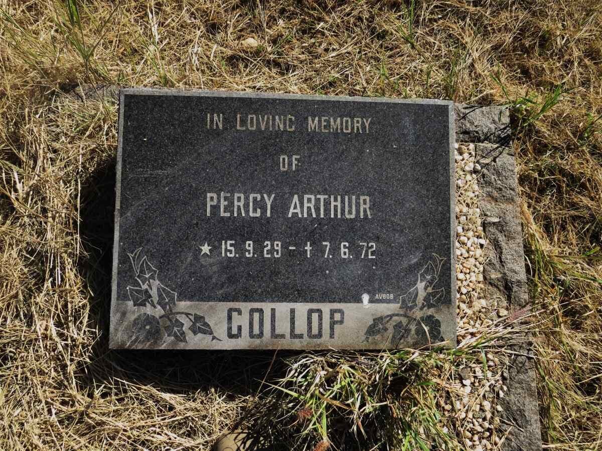 GOLLOP Percy Arthur 1929-1972
