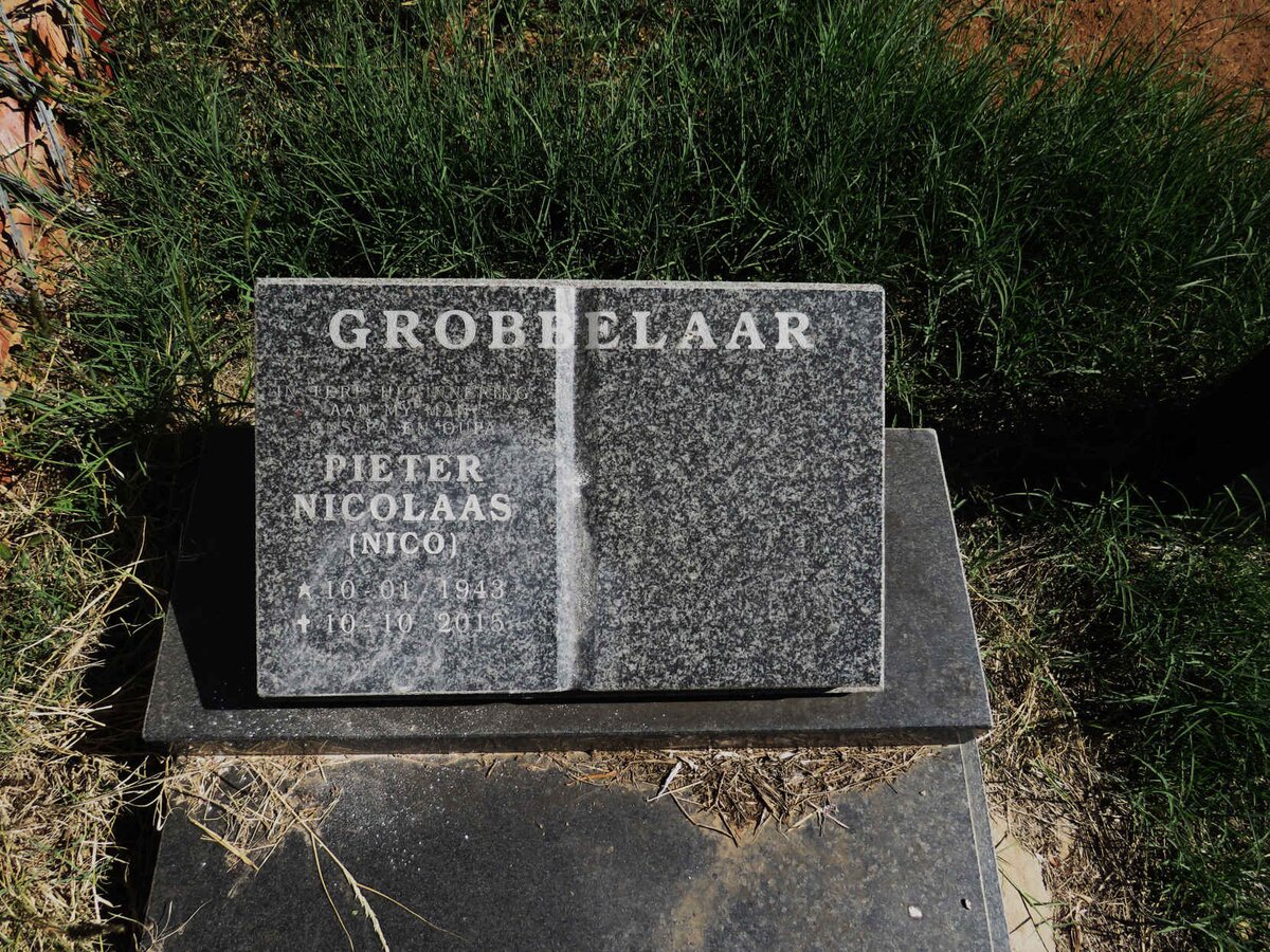 GROBBELAAR Pieter Nicolaas 1943-2015