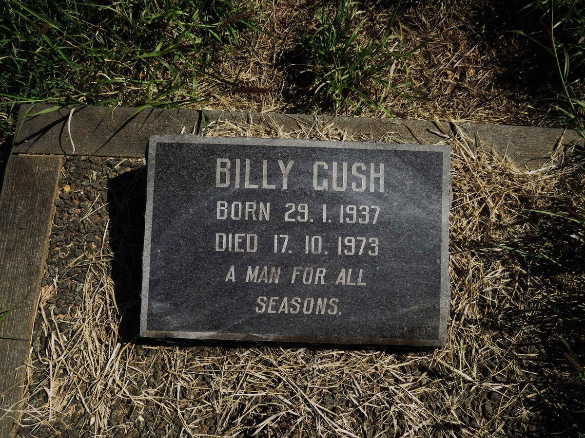 GUSH Billy 1937-1973