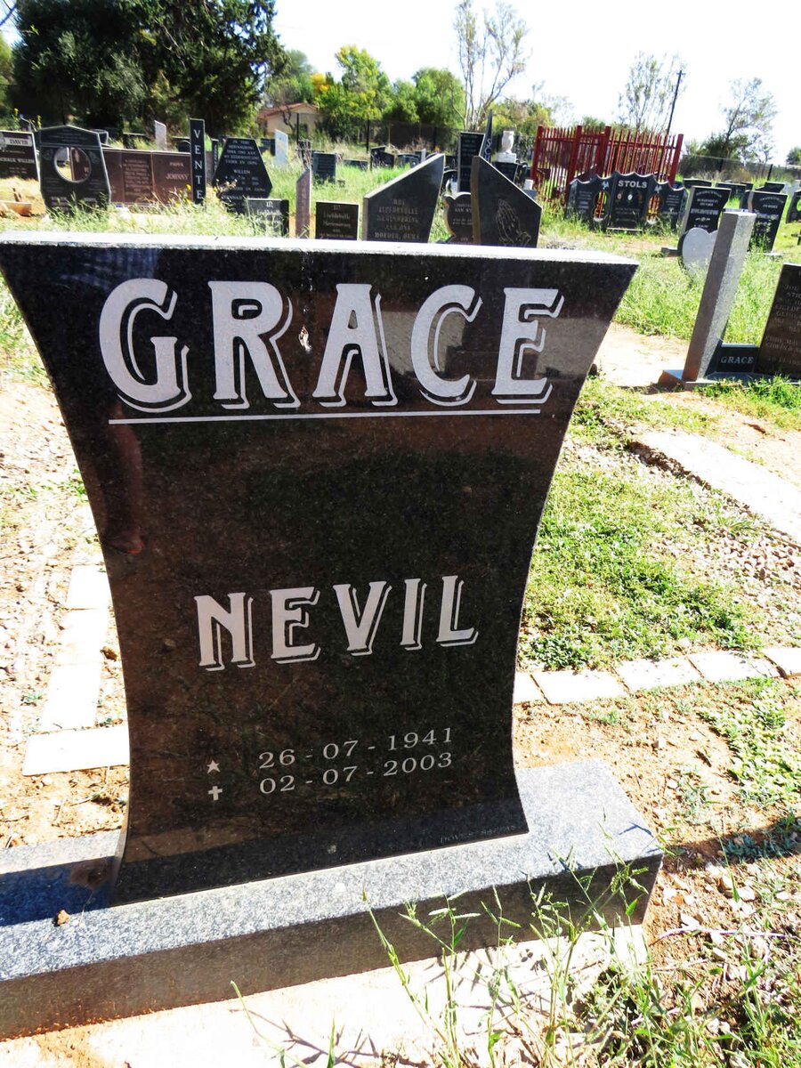 GRACE Nevil 1941-2003