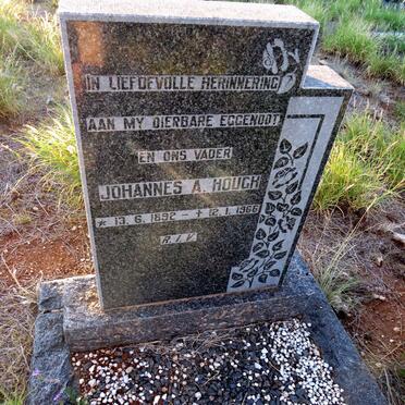 HOUGH Johannes A. 1892-1966