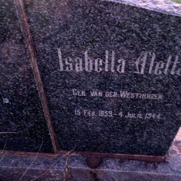 HUGO Jacobus Pieter 1854-1932 & Isabella Aletta VAN DER WESTHUIZEN 1859-1944_2