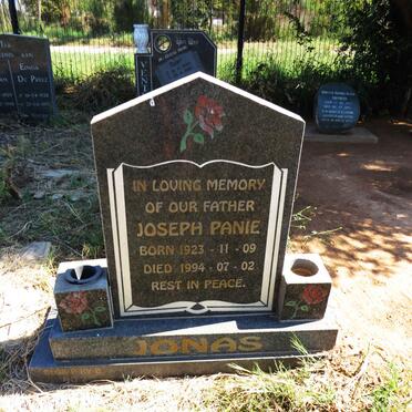 JONAS Joseph Panie 1923-1994