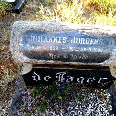 JAGER Johannes Jurgens, de 1893-1966