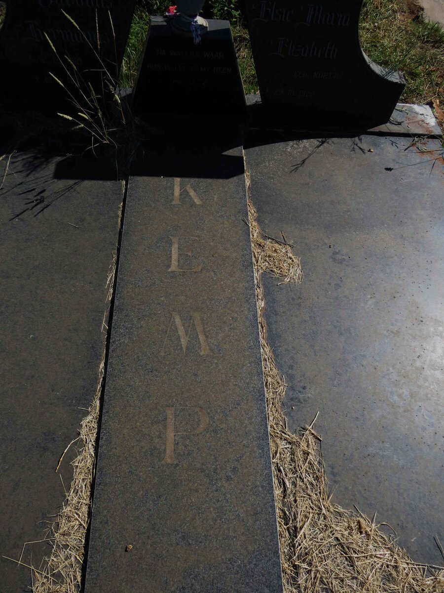 KEMP Jacobus Hermanus 1919-1989 & Elsie Maria Elizabeth NORTJE 1928-_1