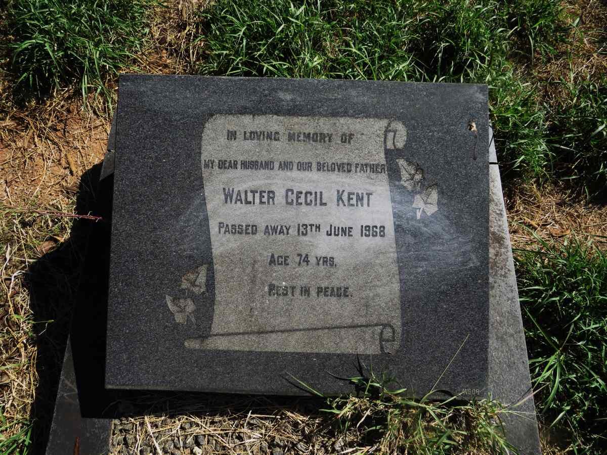 KENT Walter Cecil -1968