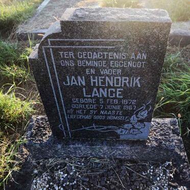LANGE Jan Hendrik 1872-1967