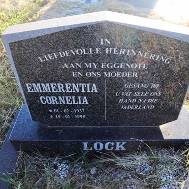 LOCK Emmerentia Cornelia 1937-1995