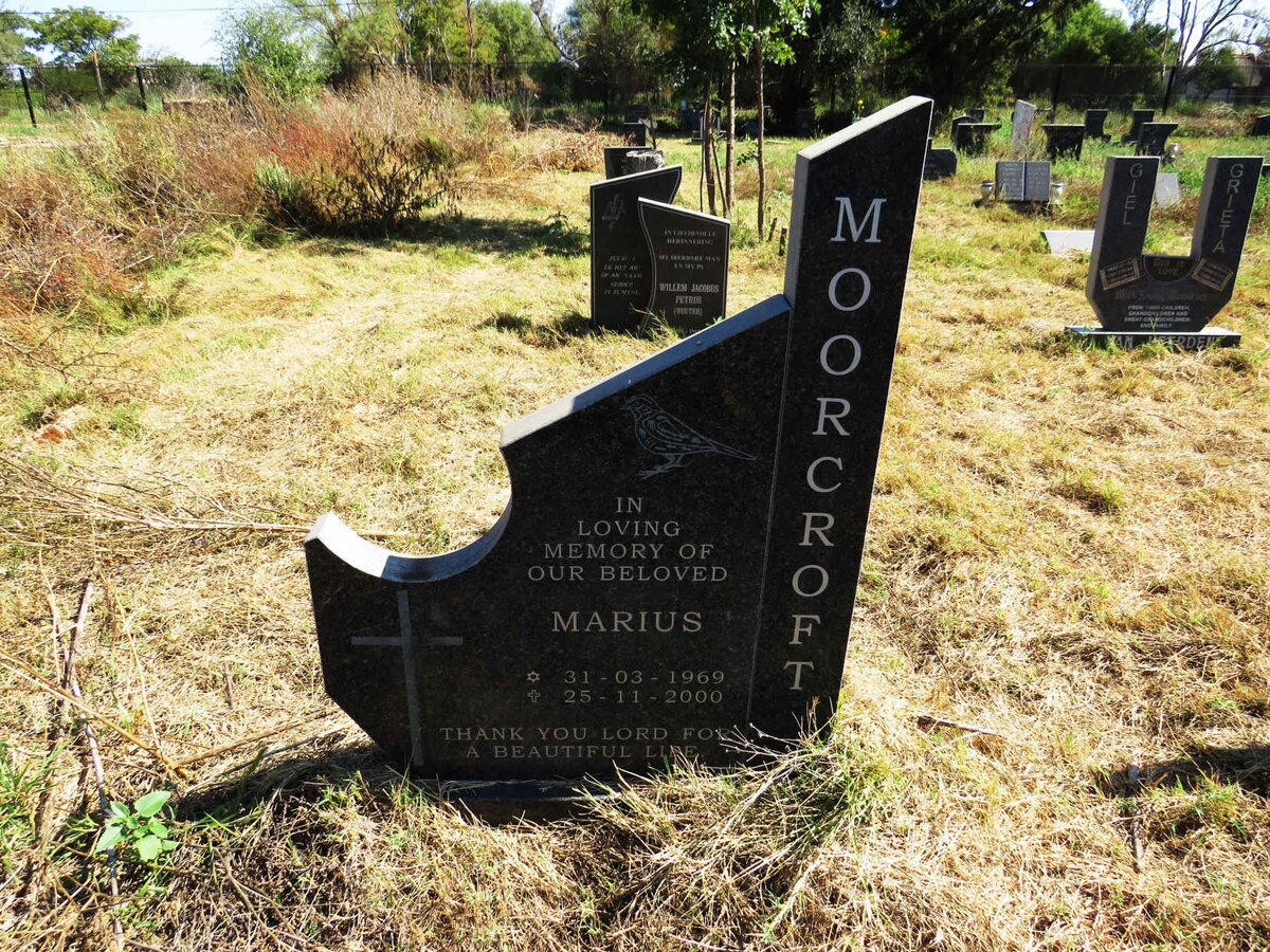 MOORCROFT Marius 1969-2000