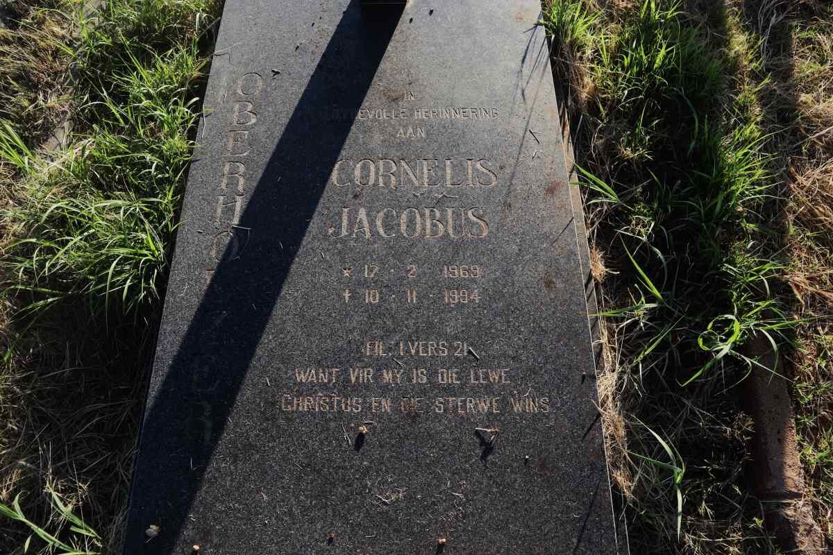 OBERHOLZER Cornelis Jacobus 1969-1994