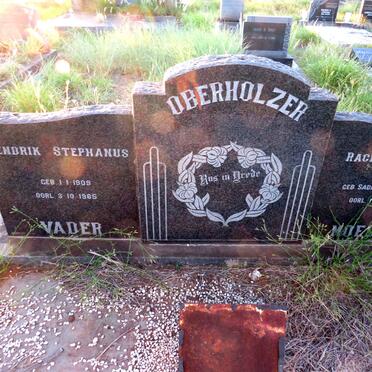 OBERHOLZER Hendrik Stephanus 1909-1965 & Rachel Catrina SADLER 1916-1972