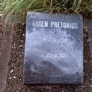 PRETORIUS Karen 1959-1977