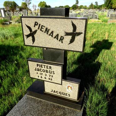 PIENAAR Pieter Jacobus 1973-1992