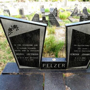 PELZER Hendrik Johannes 1889-1979 & Maria Jacomina BEYLEVELD 1895-1977
