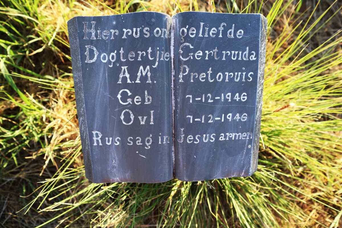 PRETORIUS Gertruida A.M. 1946-1946