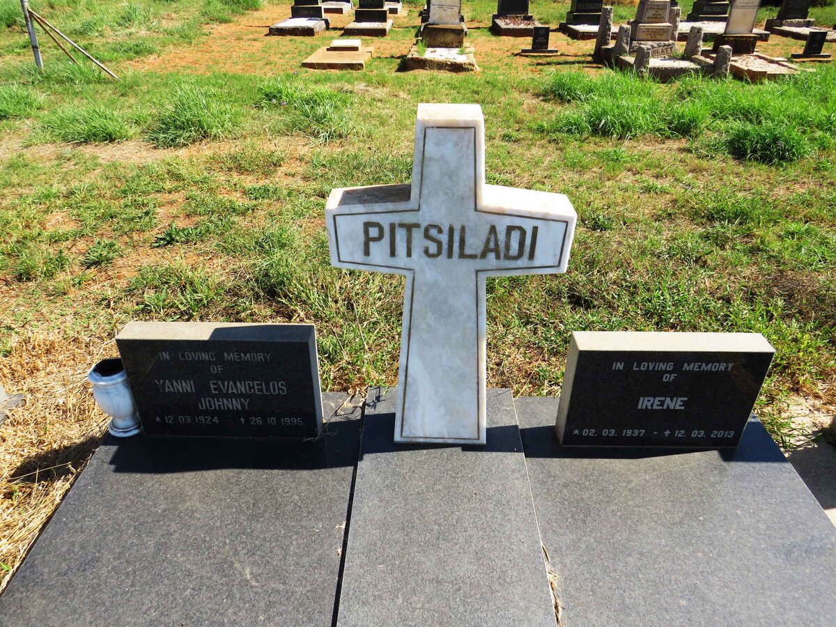PITSILADI Yanni Evangelos 1924-1995 & Irene 1937-2013