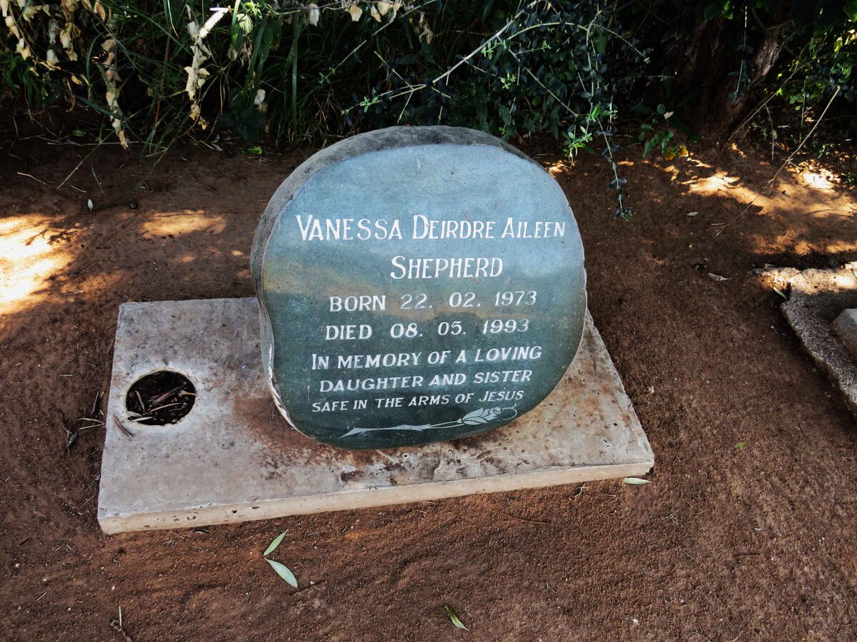 SHEPHERD Vanessa Deirdre Aileen 1973-1993