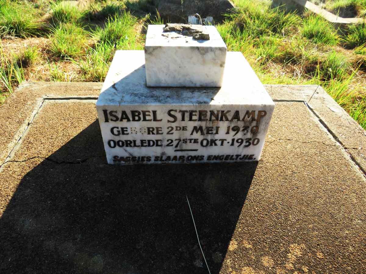 STEENKAMP Isabel 1930-1930