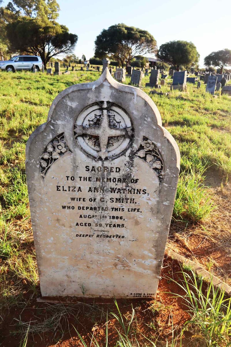 SMITH Eliza Ann Watkins -1896