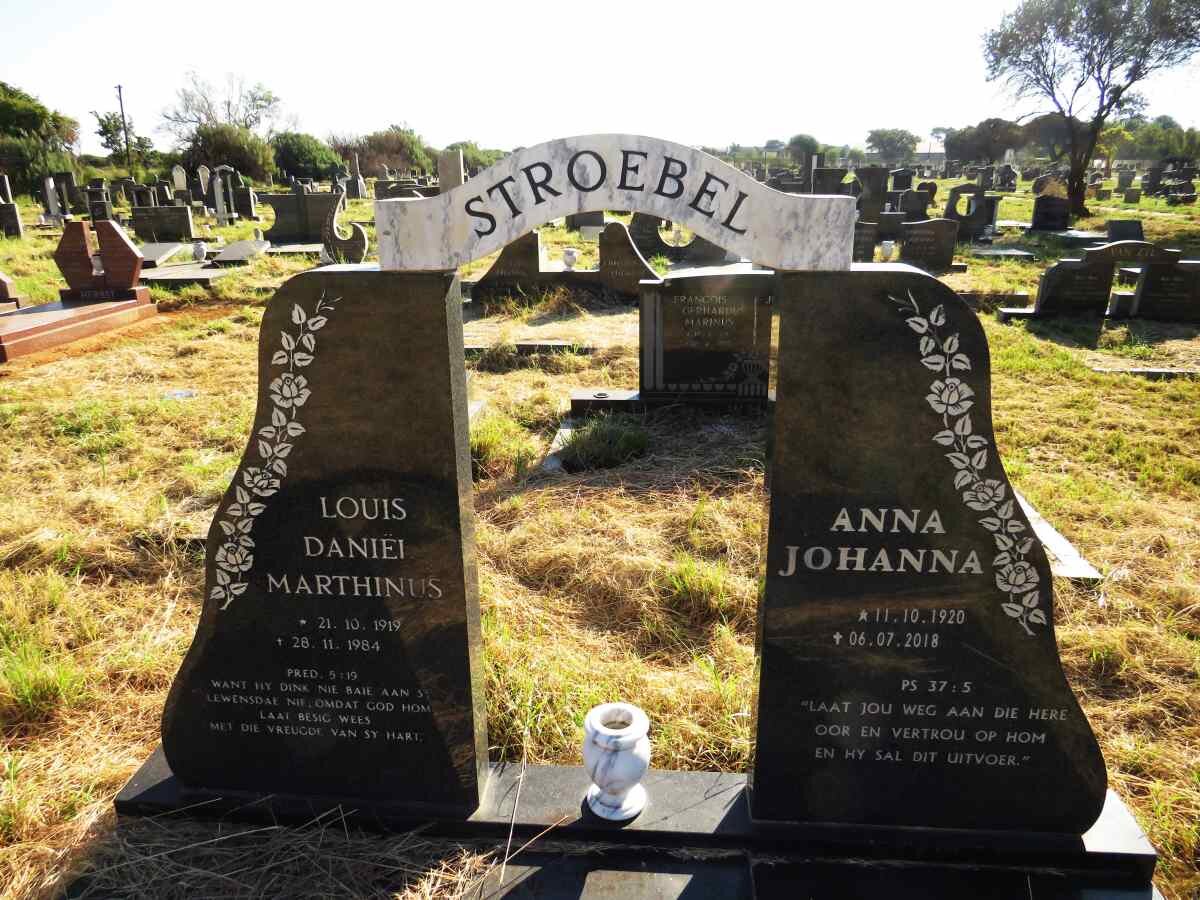 STROEBEL Louis Daniel Marthinus 1919-1984 & Anna Johanna 1920-2018