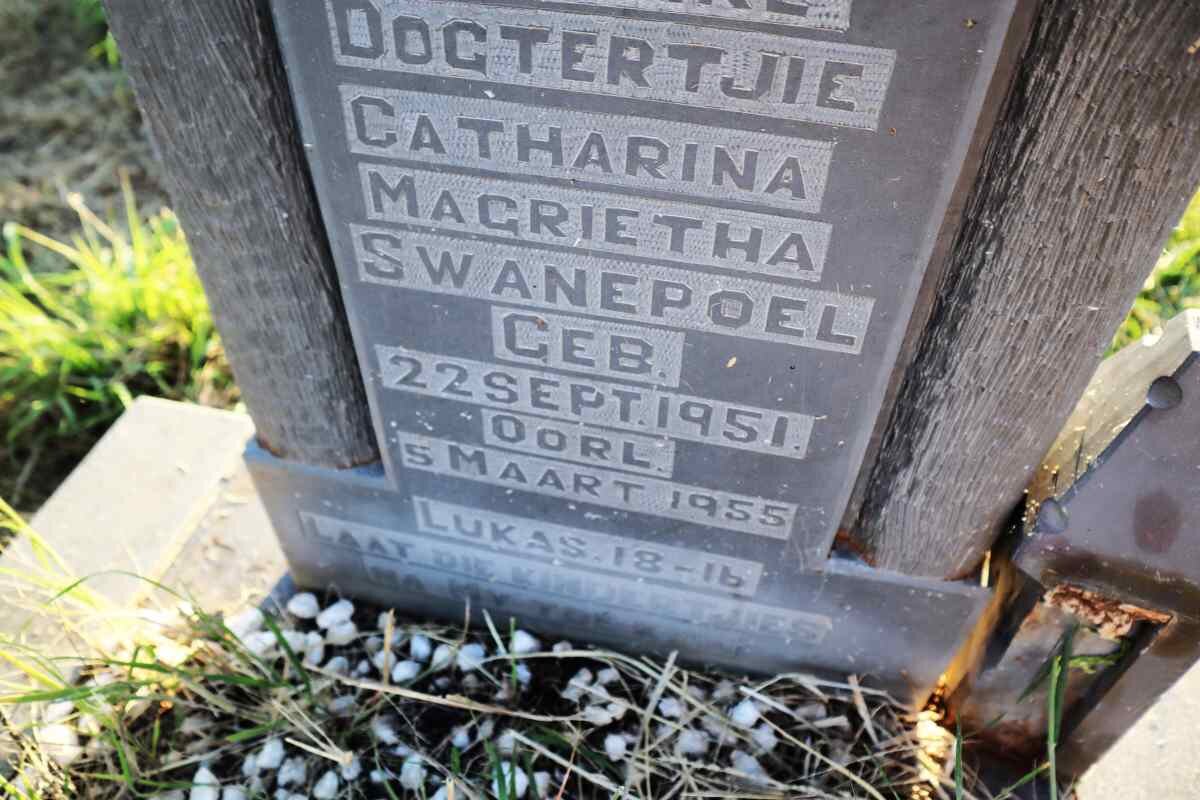 SWANEPOEL Catharina Magrietha 1951-1955