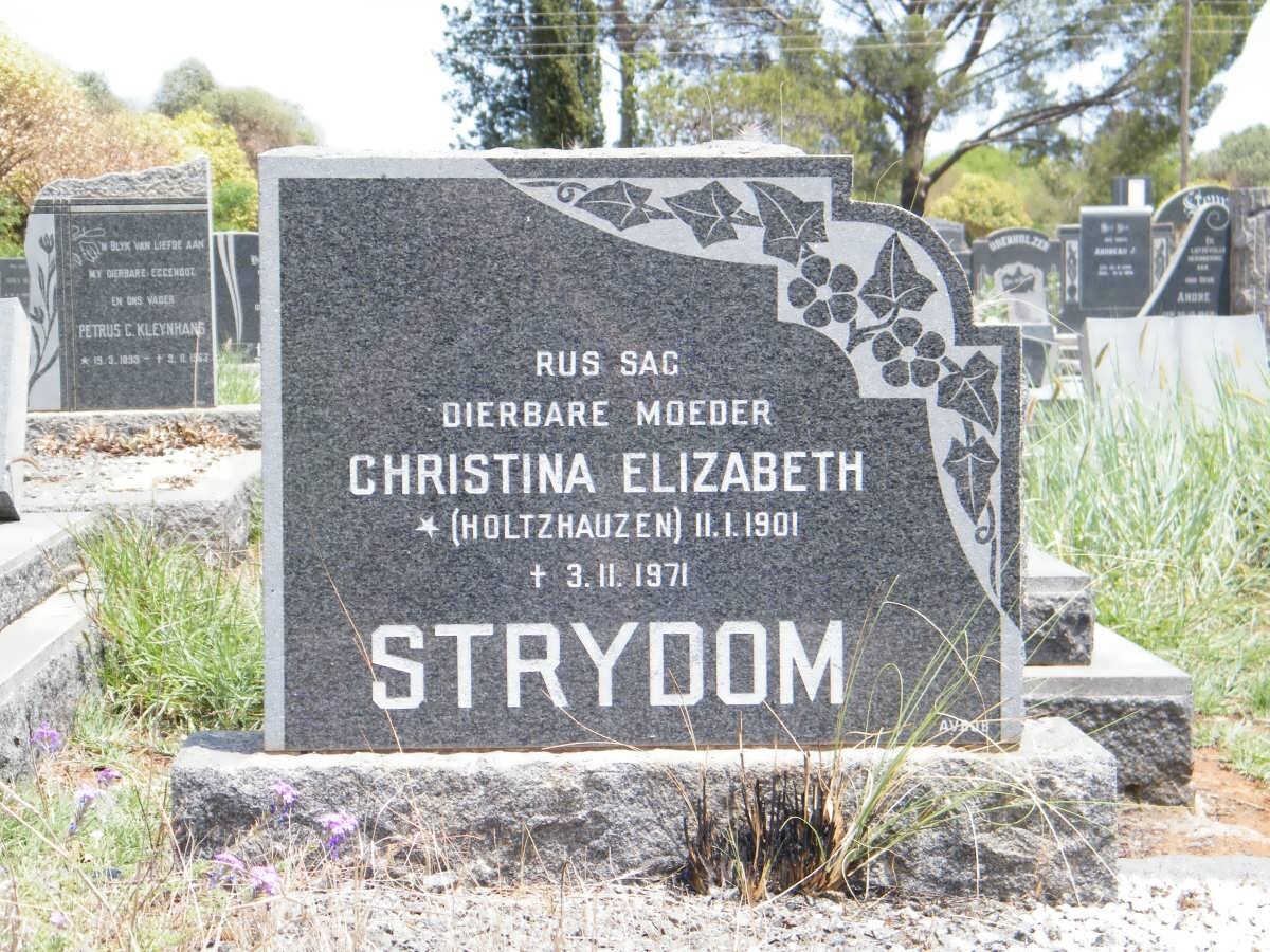 STRYDOM Christina Elizabeth nee HOLTZHAUZEN 1901-1971